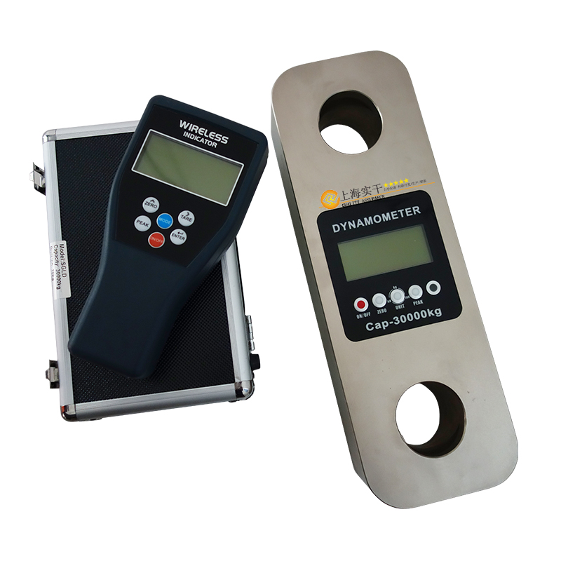 50T压力计高精度_无线电子压力机_50吨数显式遥控测力仪厂家